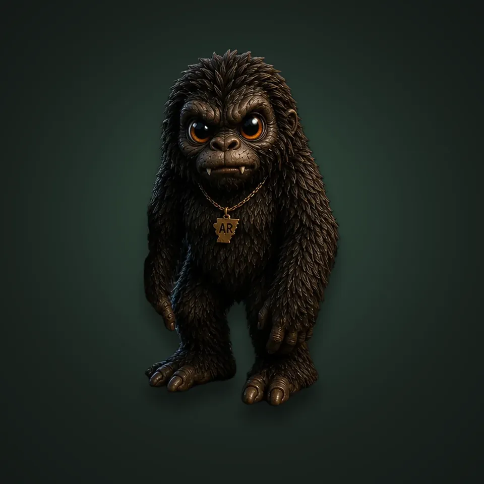Fouke Monster figure