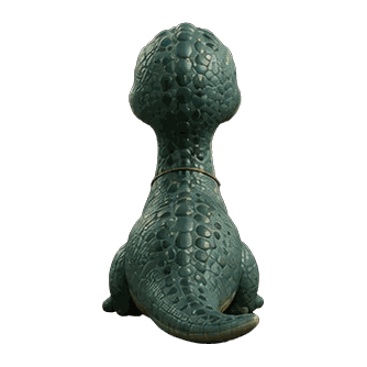 Tessie figure — side view