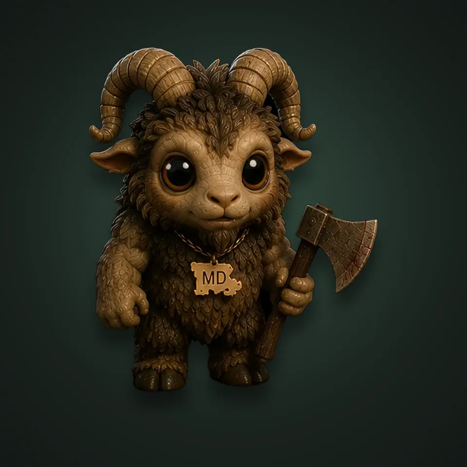Maryland Goatman figure
