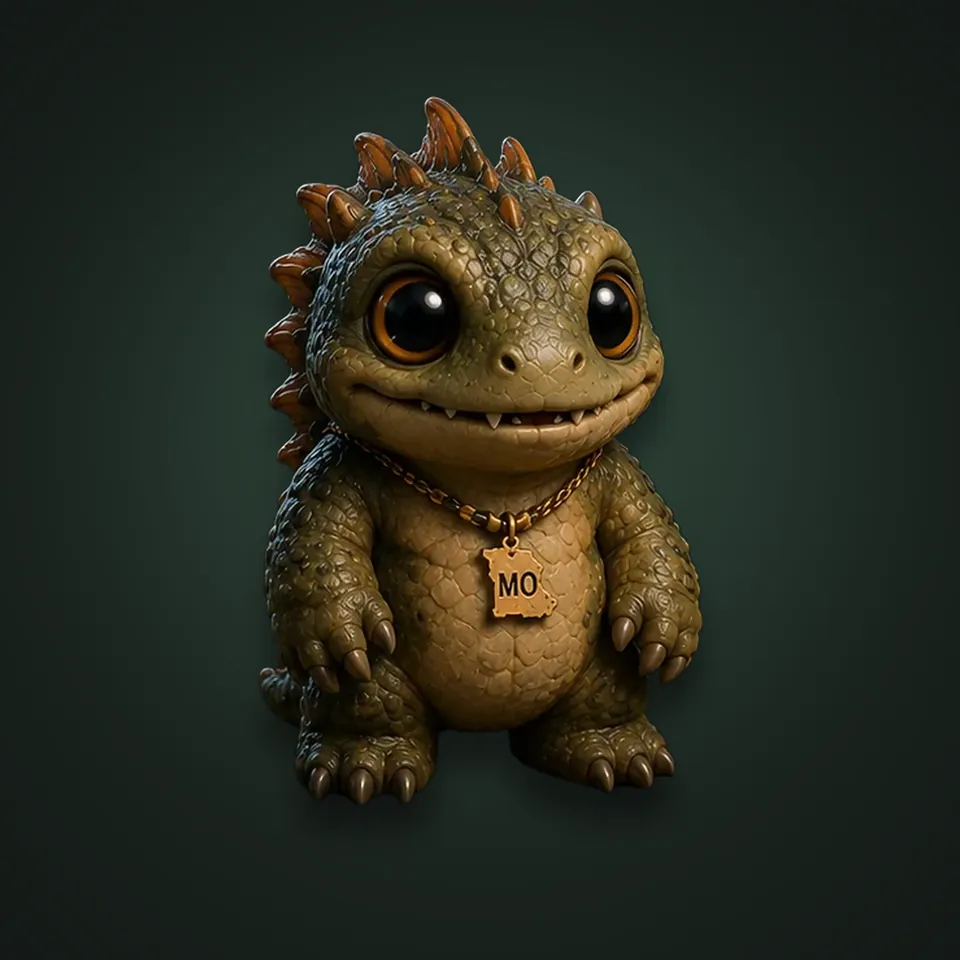 Momo the Monster figure