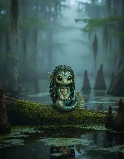 Mercritis figure — in its habitat