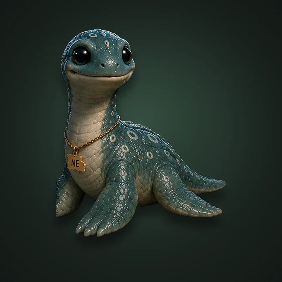 Alkali Lake Monster figure