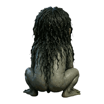Water Babies figure — side view