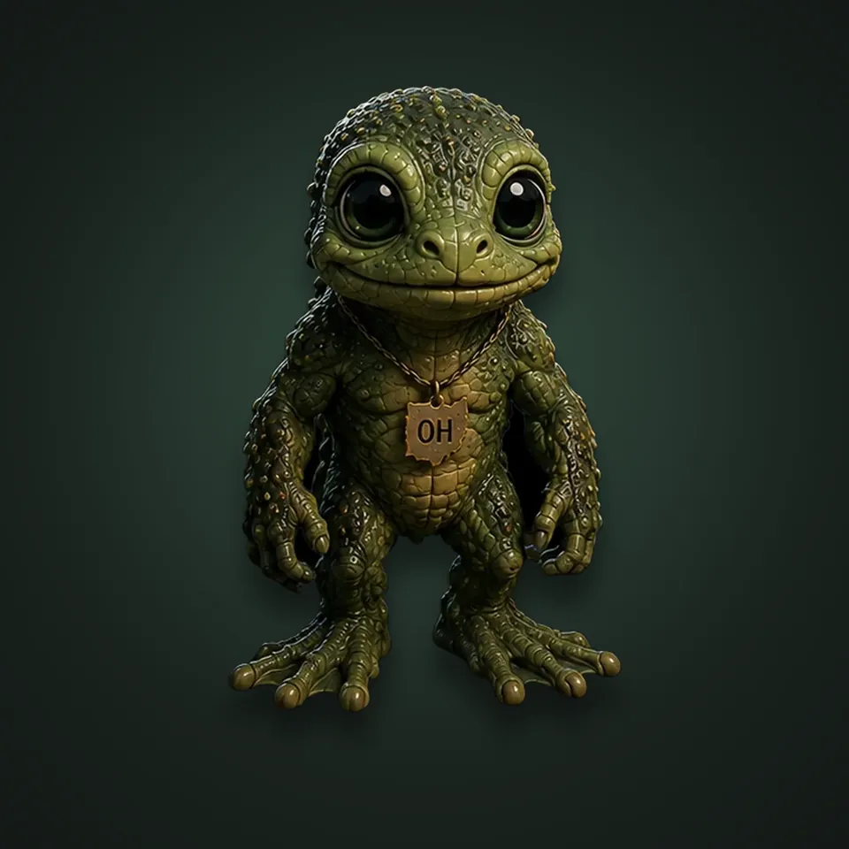 Loveland Frogman figure