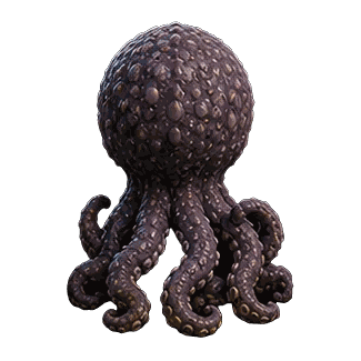 Oklahoma Octopus figure — side view