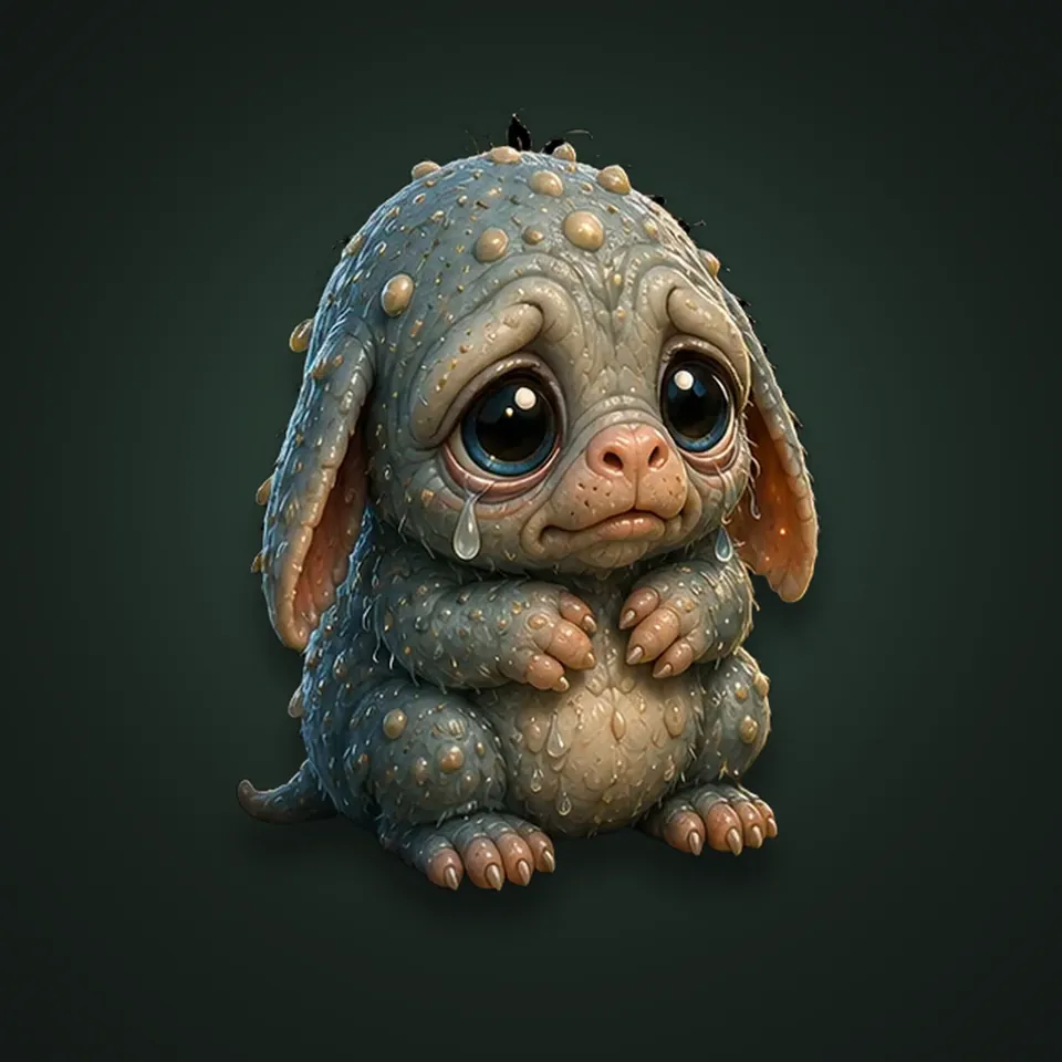 Squonk figure