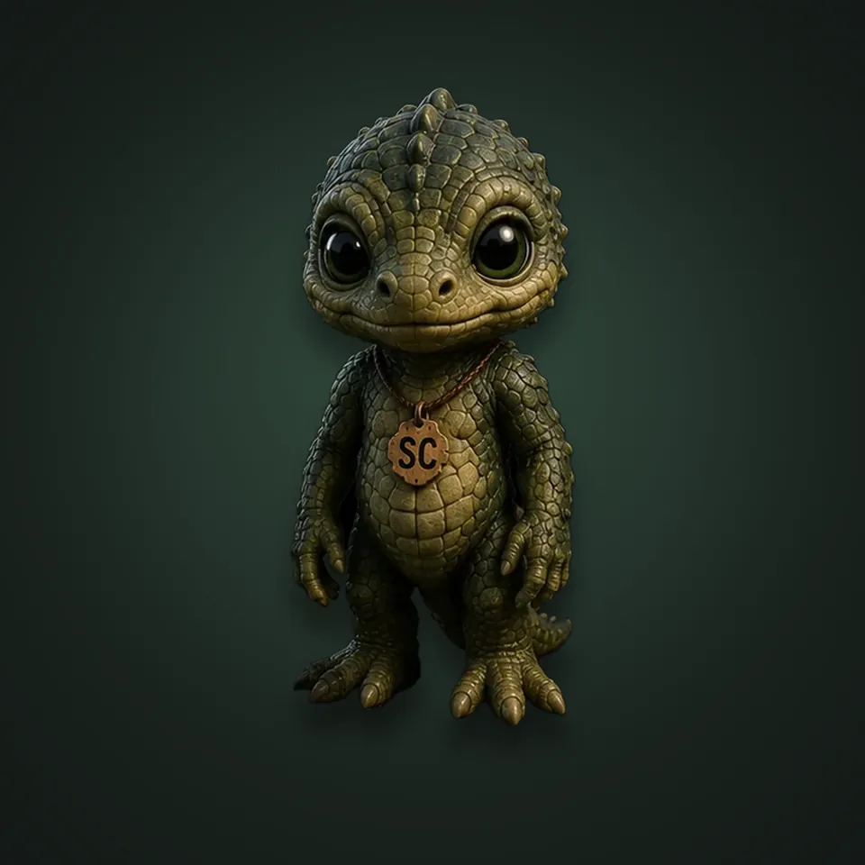 Lizard Man figure